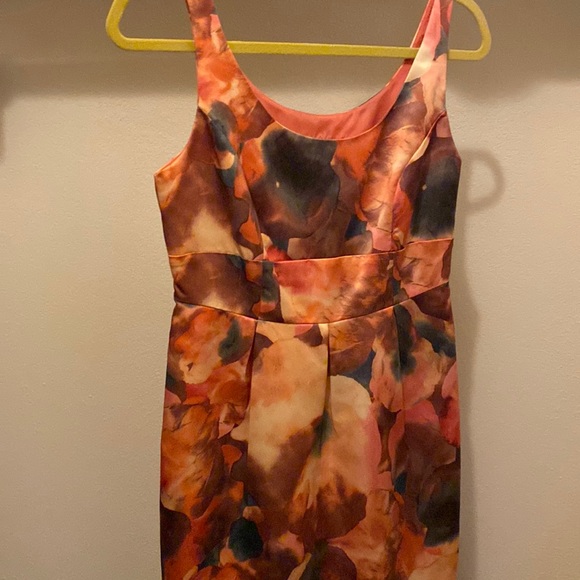 floral dress. Shin length. - Picture 1 of 5